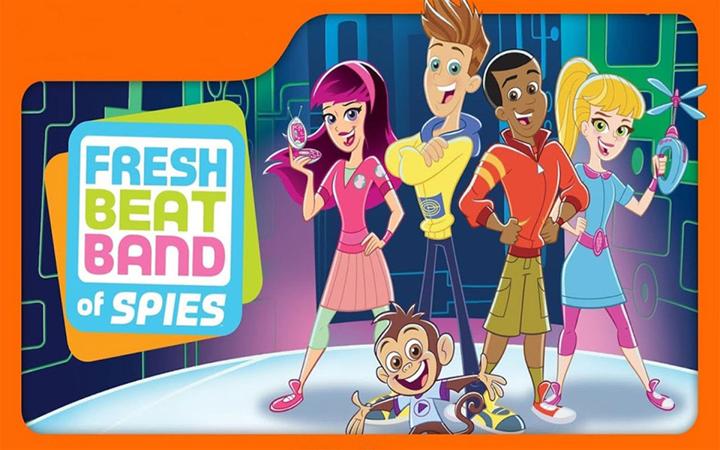 انیمیشن گروه جاسوسی فرش بیت - زبان اصلی Fresh Beat Band Of Spies ...